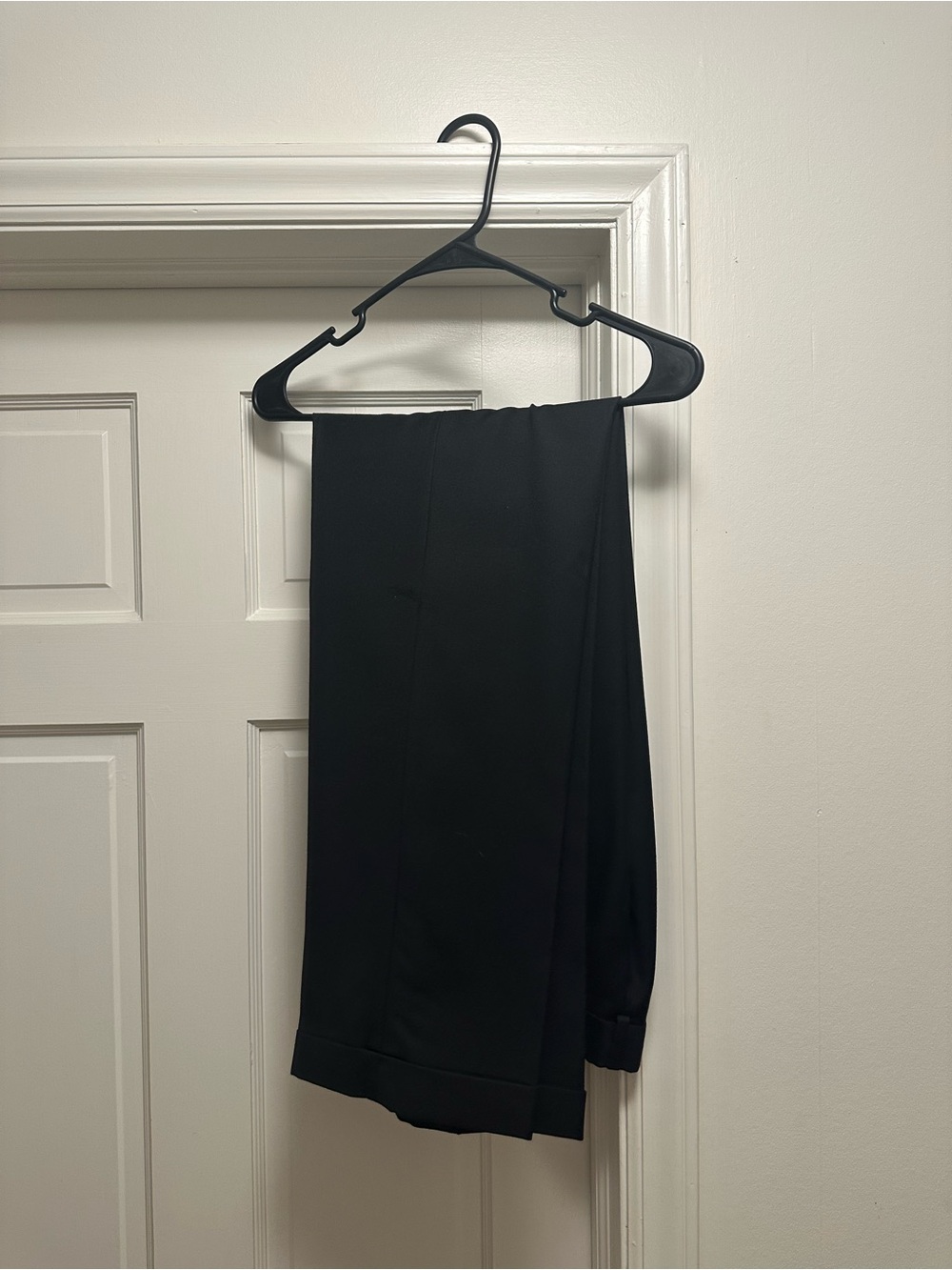 Stafford Black Performance Dress Pants